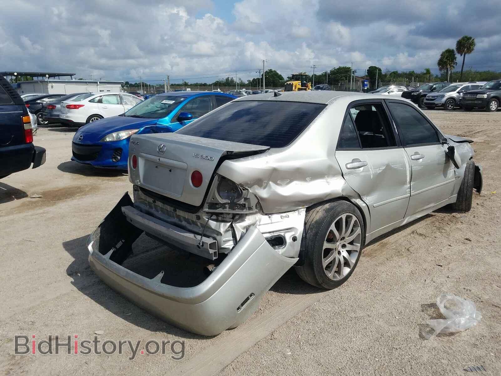 2001 LEXUS IS - VIN: JTHBD182110019956 - Фото 4