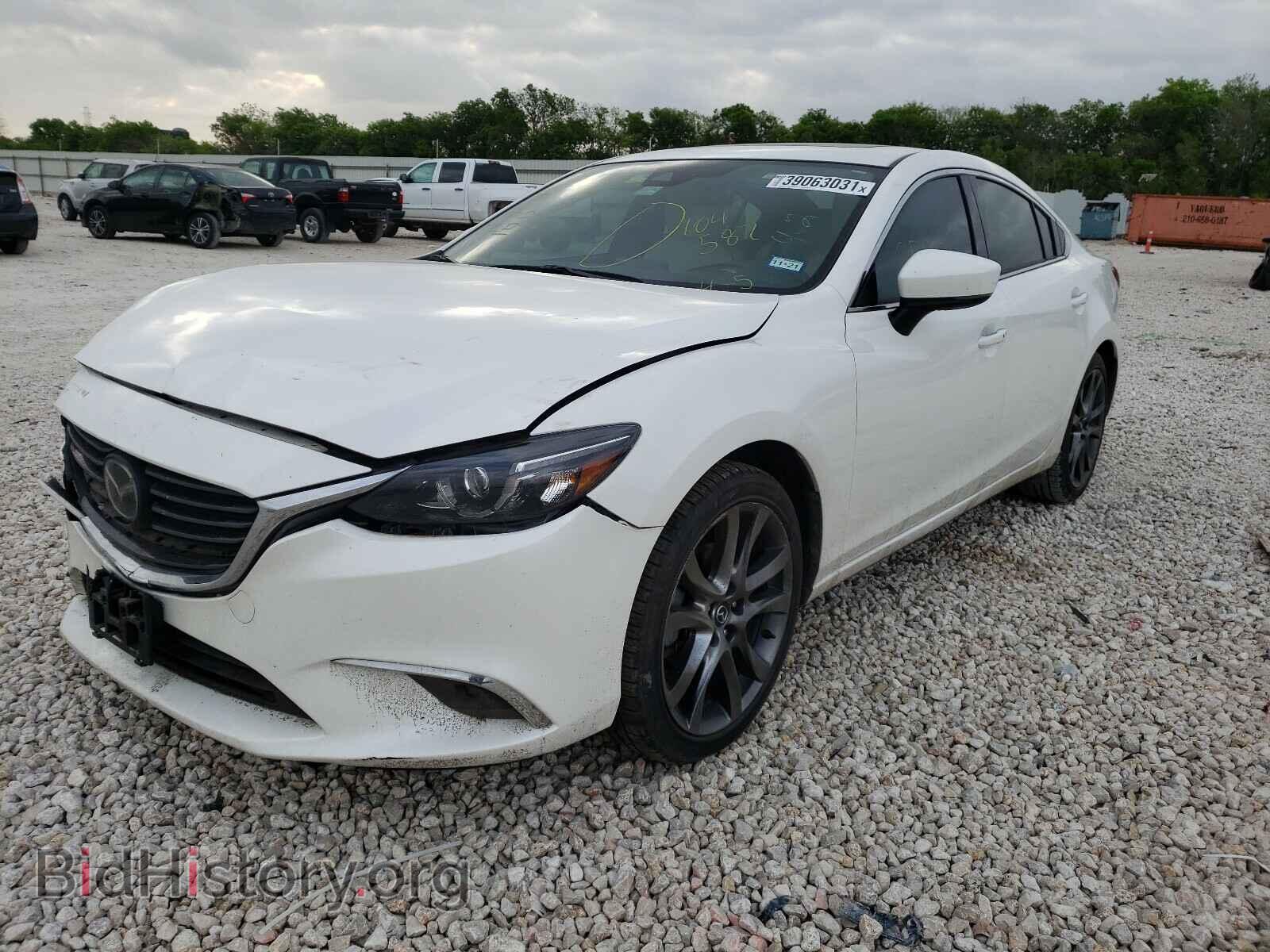 2017 MAZDA 6 - VIN: JM1GL1X52H1104587 - Фото 2