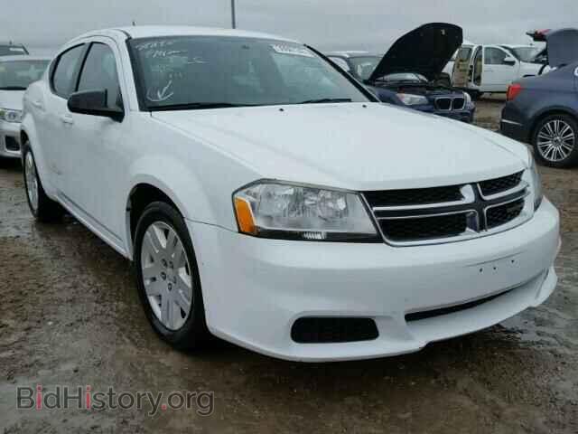 Photo 1C3CDZAB7EN199438 - DODGE AVENGER 2014