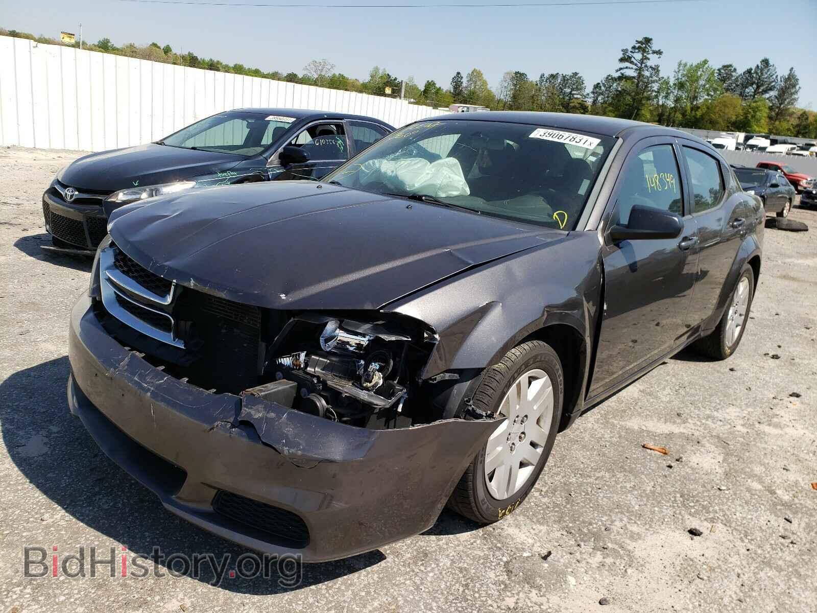 2014 DODGE AVENGER - VIN: 1C3CDZAB8EN216781 - Фото 2