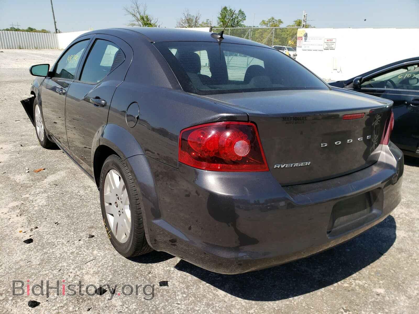 2014 DODGE AVENGER - VIN: 1C3CDZAB8EN216781 - Фото 3
