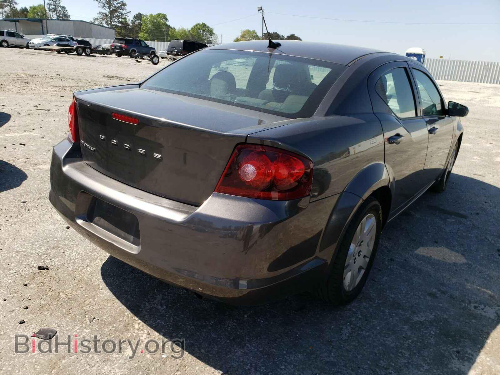 2014 DODGE AVENGER - VIN: 1C3CDZAB8EN216781 - Фото 4