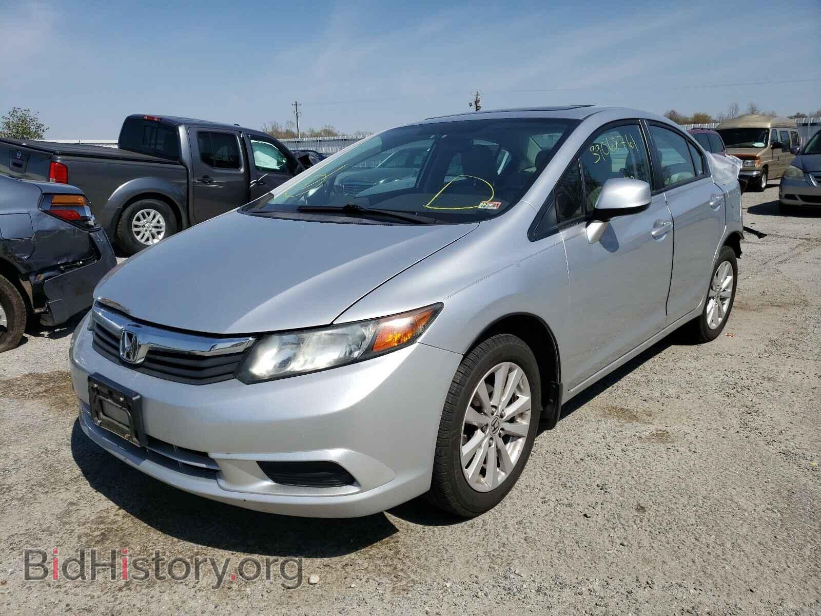 2012 HONDA CIVIC - VIN: 2HGFB2F99CH528191 - Фото 2