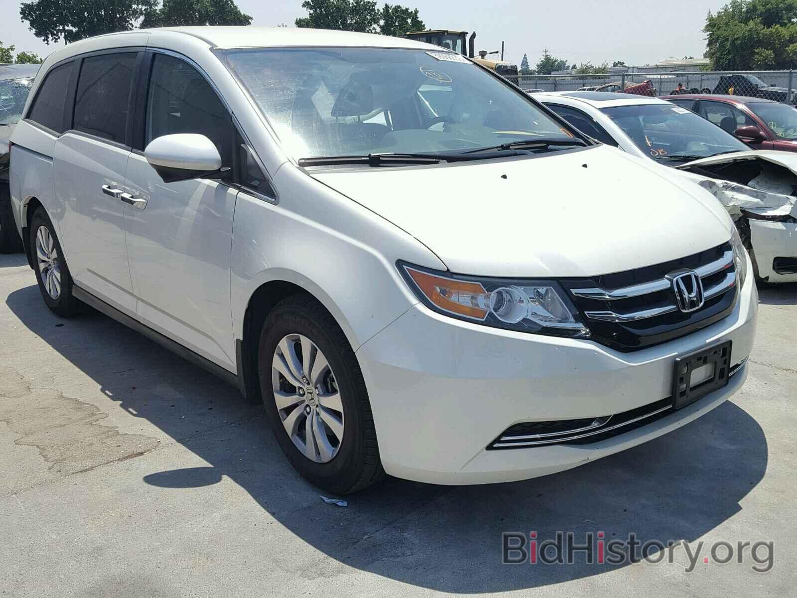 Фотография 5FNRL5H3XGB097892 - HONDA ODYSSEY SE 2016