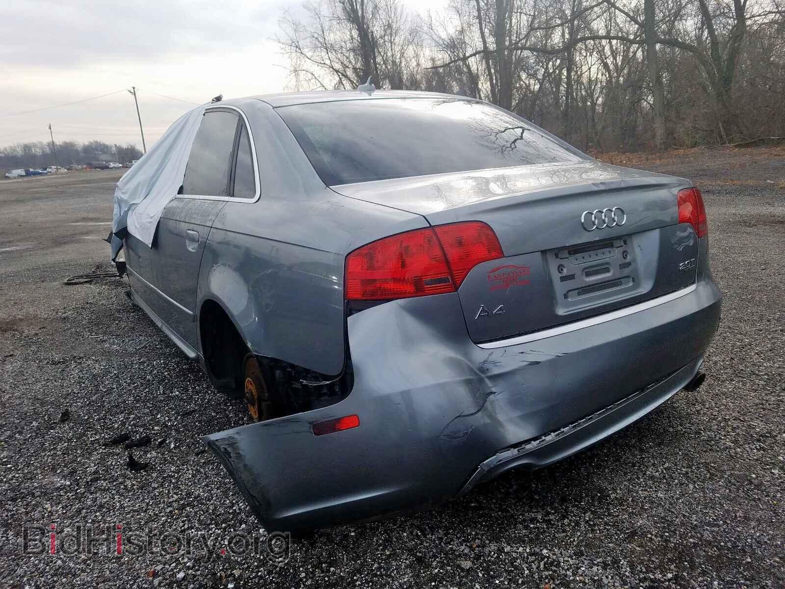 2008 AUDI A4 - VIN: WAUDF78E38A162846 - Фото 3