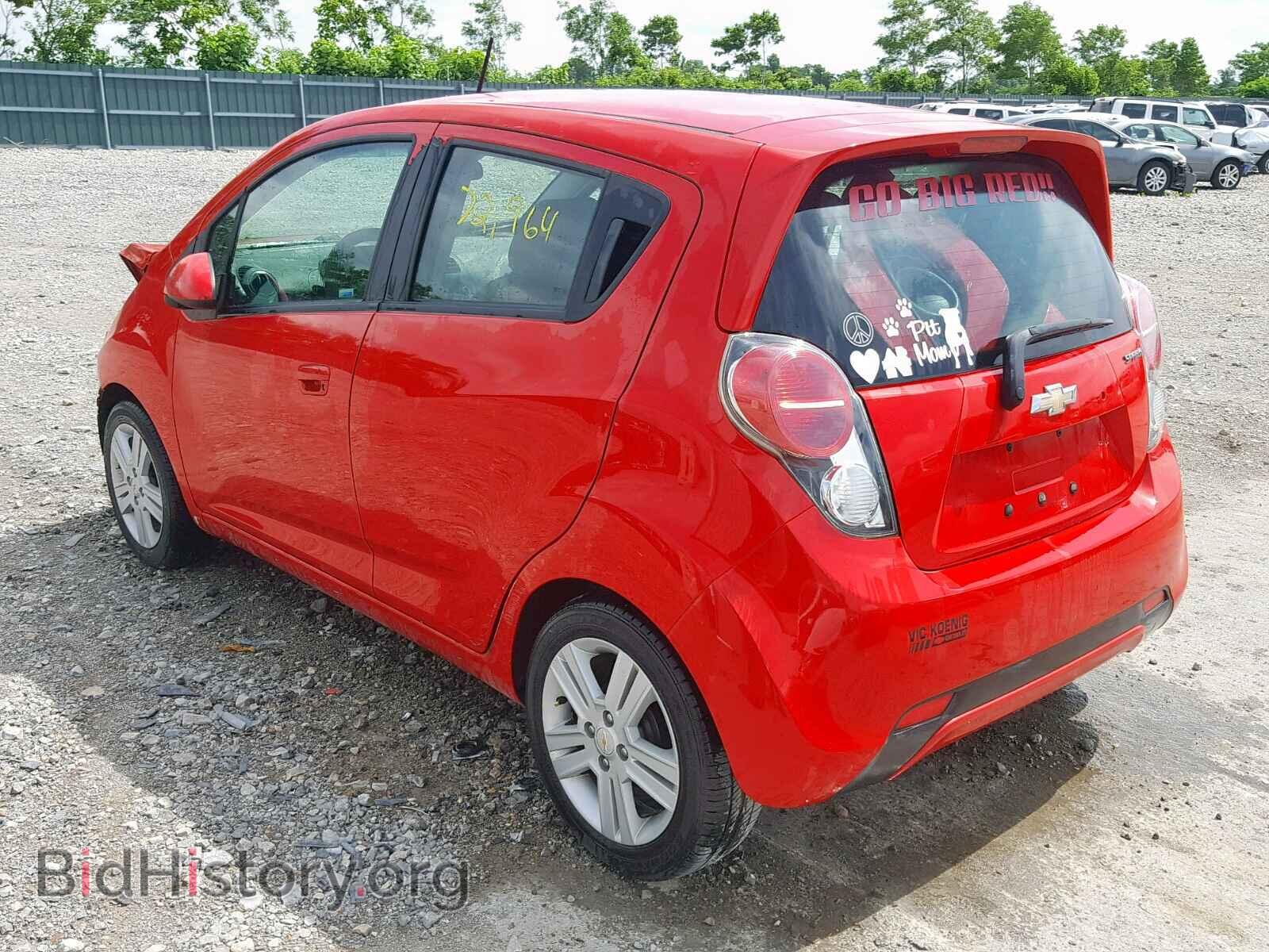 2014 CHEVROLET SPARK - VIN: KL8CA6S9XEC565251 - Фото 3