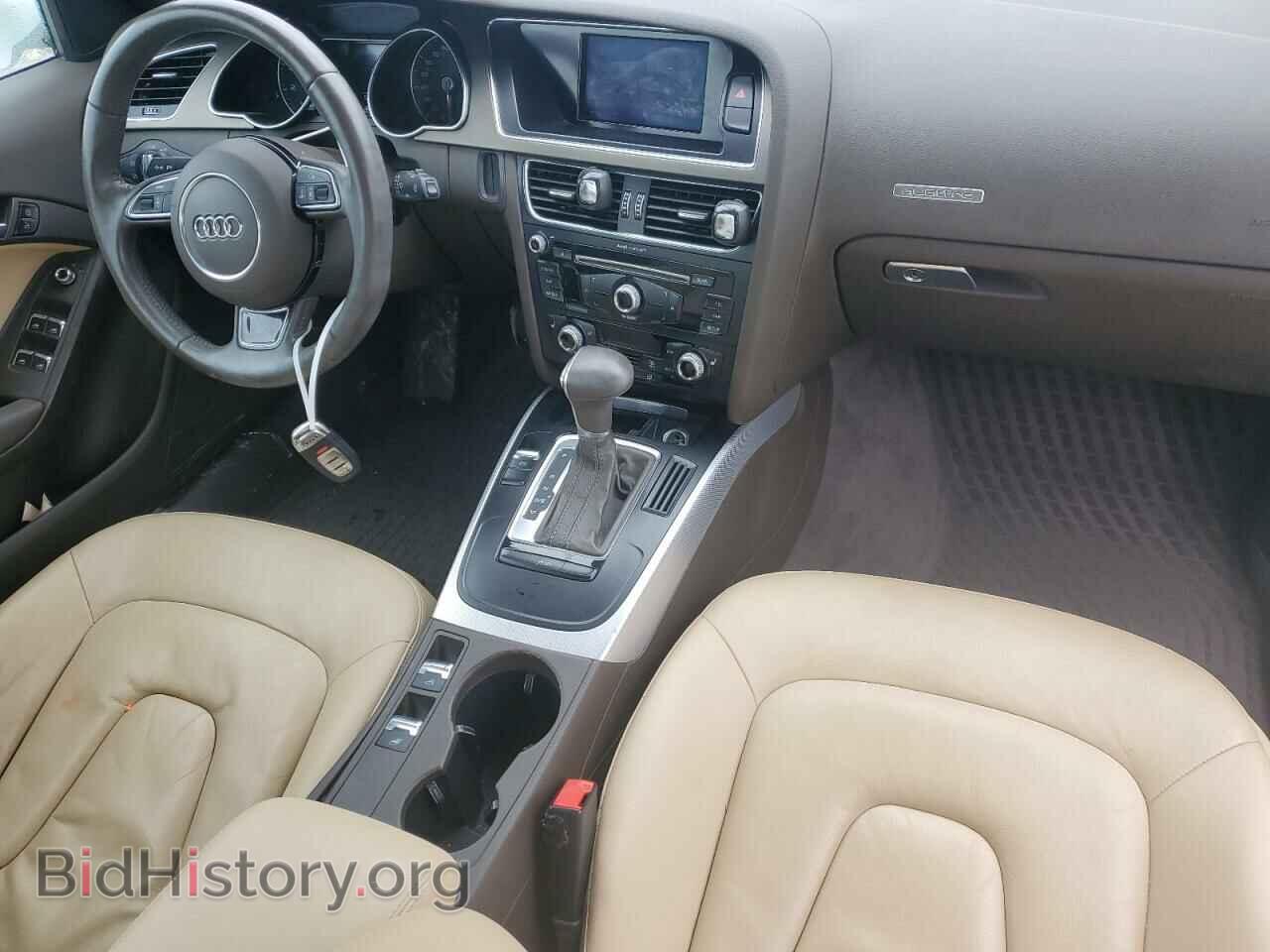 2013 AUDI A5 - VIN: WAUCFAFH8DN000560 - Фото 8