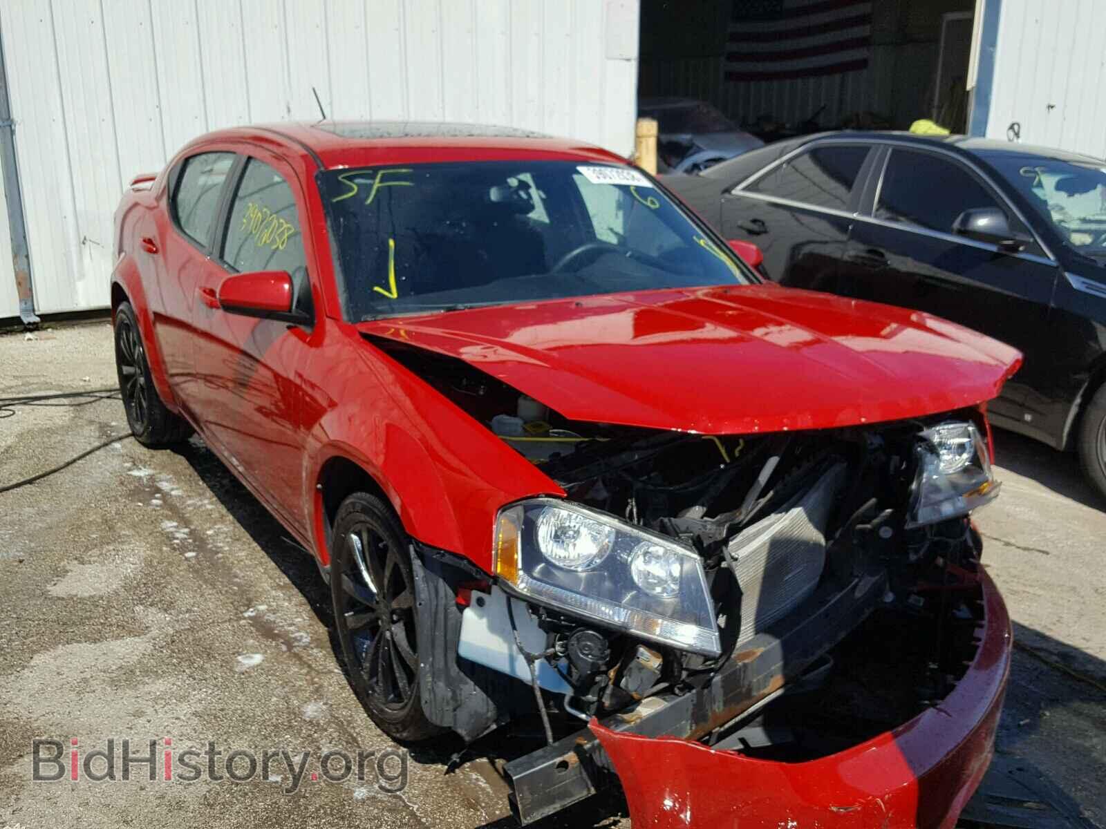 Фотография 1C3CDZCB7DN711694 - DODGE AVENGER 2013