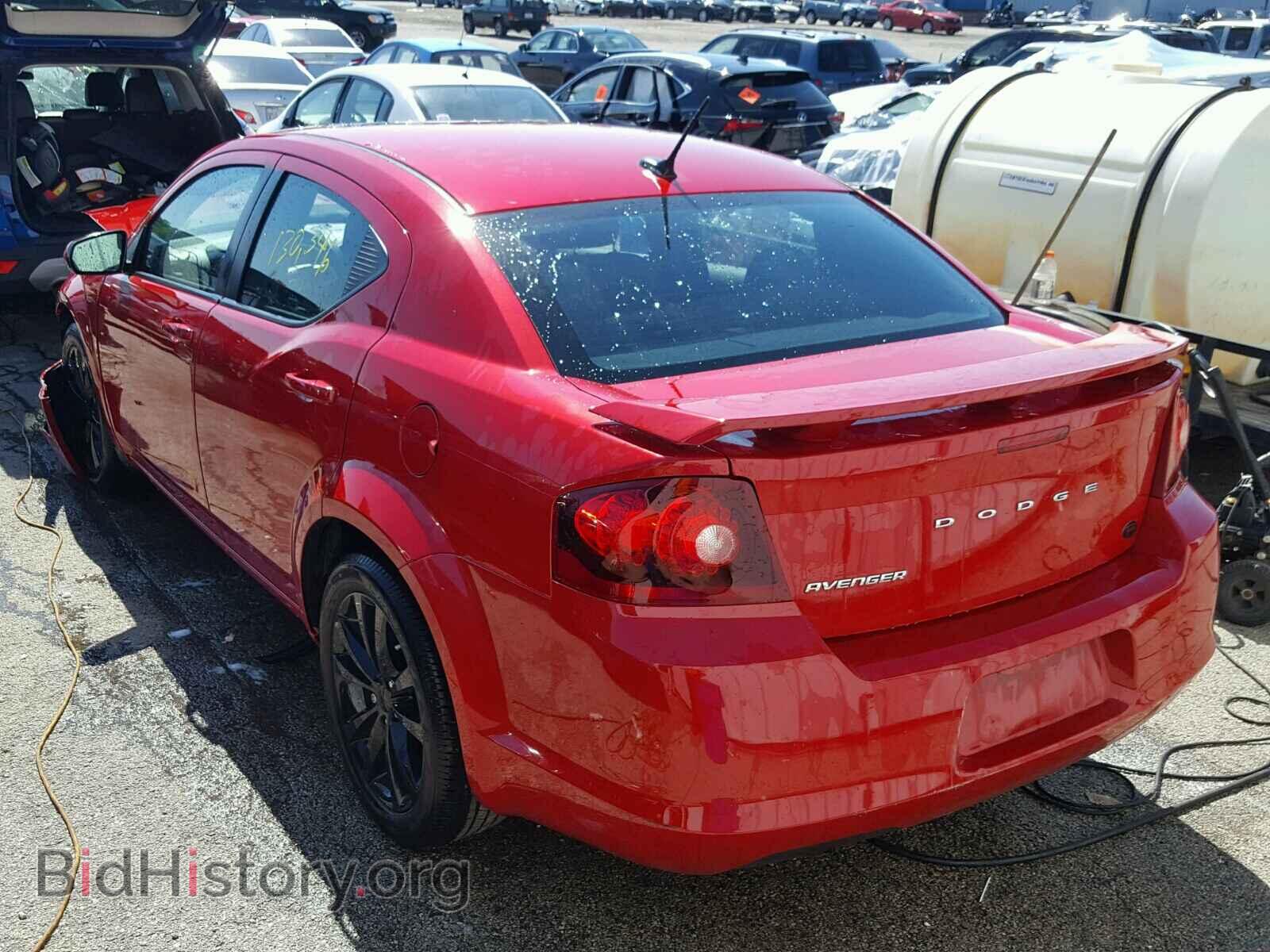 2013 DODGE AVENGER - VIN: 1C3CDZCB7DN711694 - Фото 3