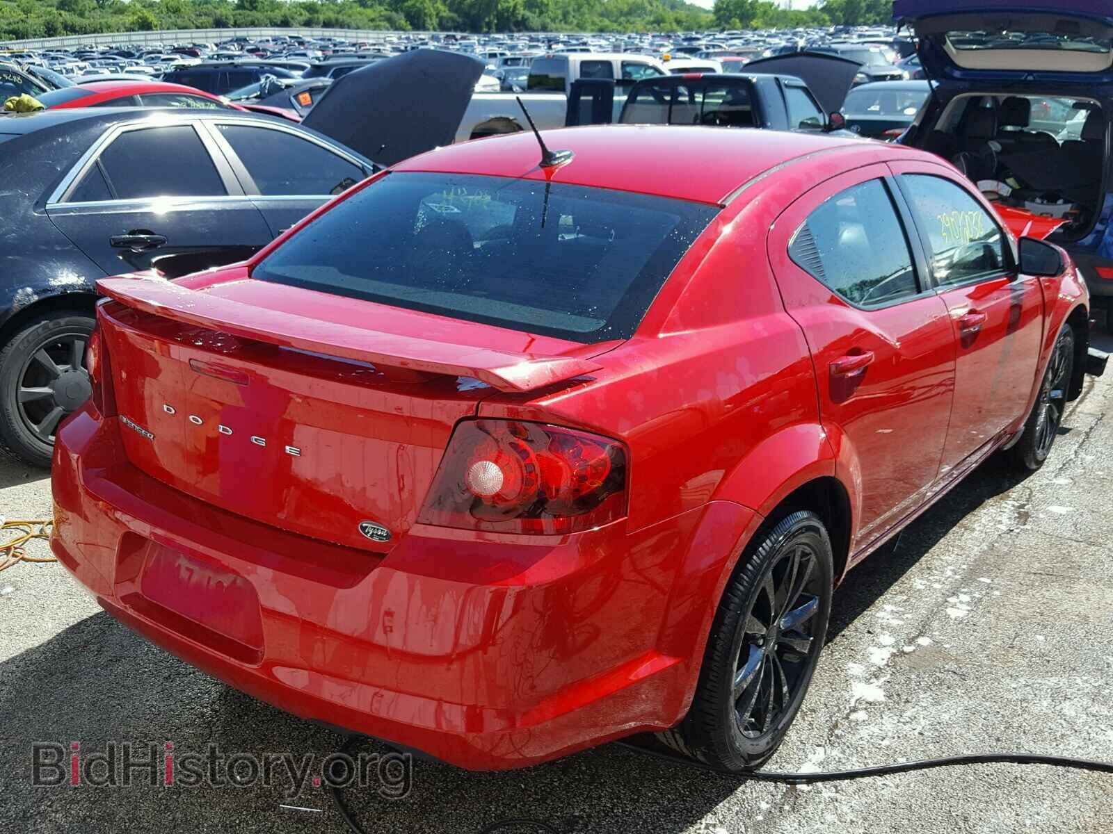 2013 DODGE AVENGER - VIN: 1C3CDZCB7DN711694 - Фото 4
