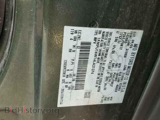 2004 FORD EXPEDITION - VIN: 1FMPU16W14LA31374 - Фото 10
