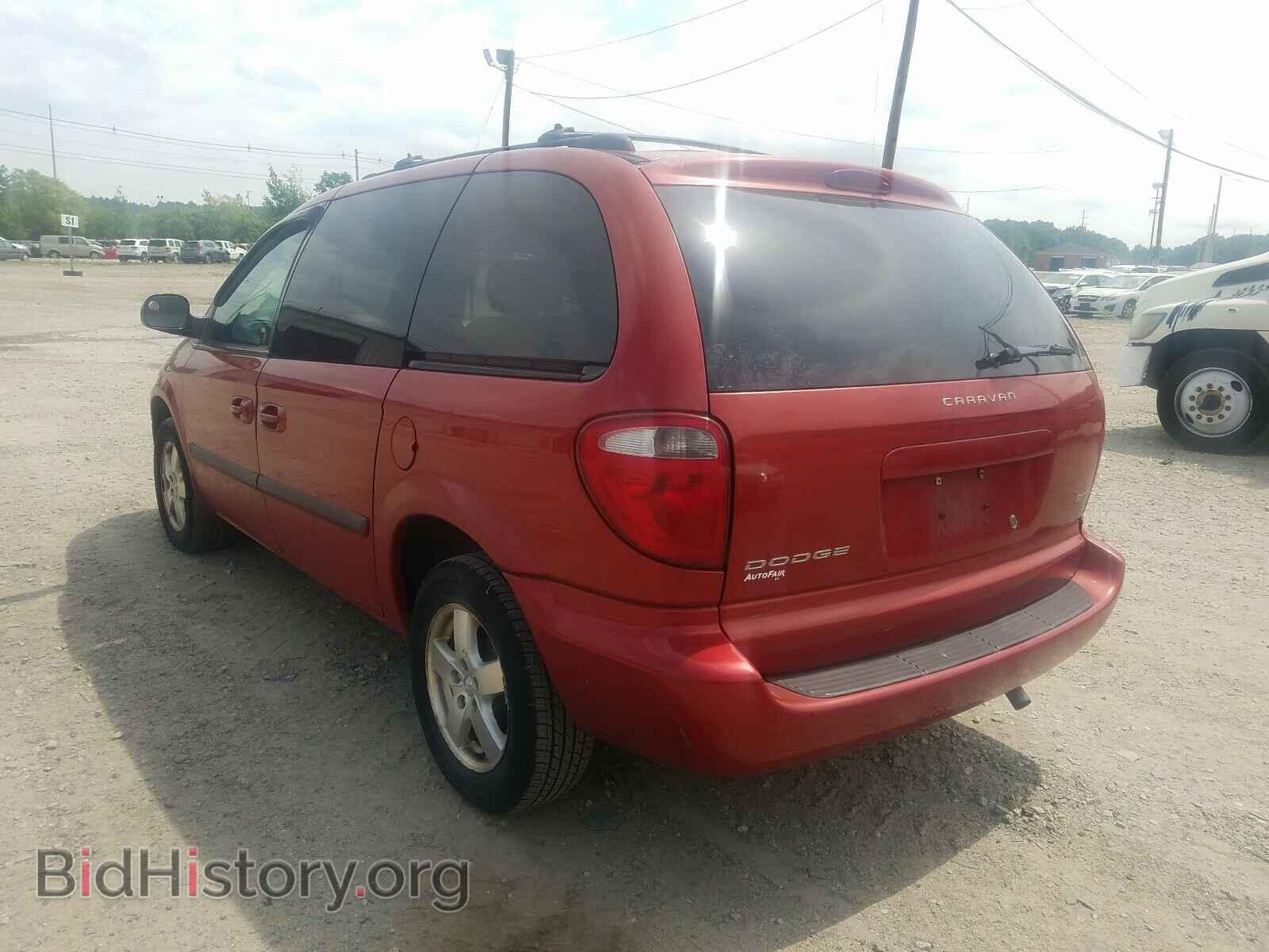 2005 DODGE CARAVAN - VIN: 1D4GP45RX5B153766 - Фото 3