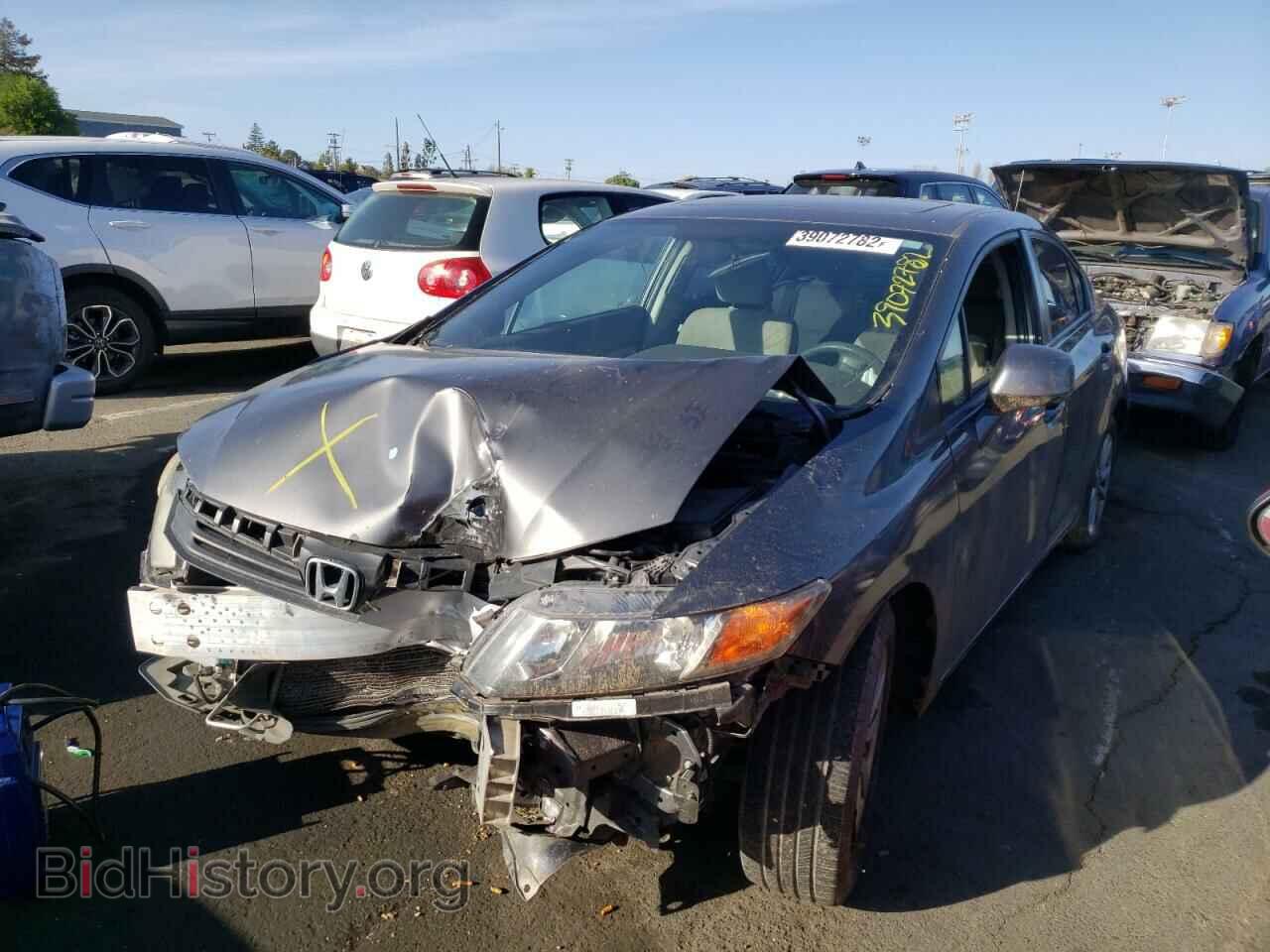 2012 HONDA CIVIC - VIN: 19XFB2F86CE331948 - Фото 2