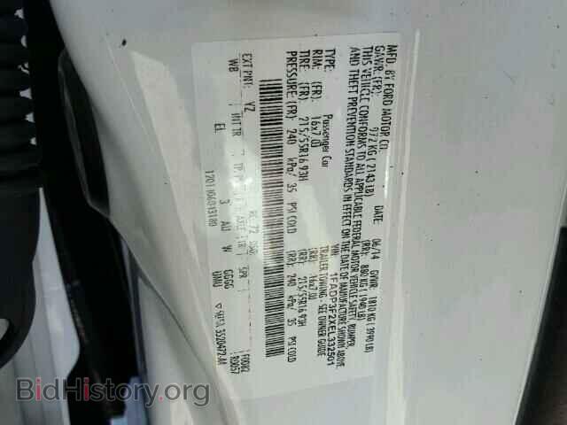 2014 FORD FOCUS - VIN: 1FADP3F2XEL332501 - Фото 10