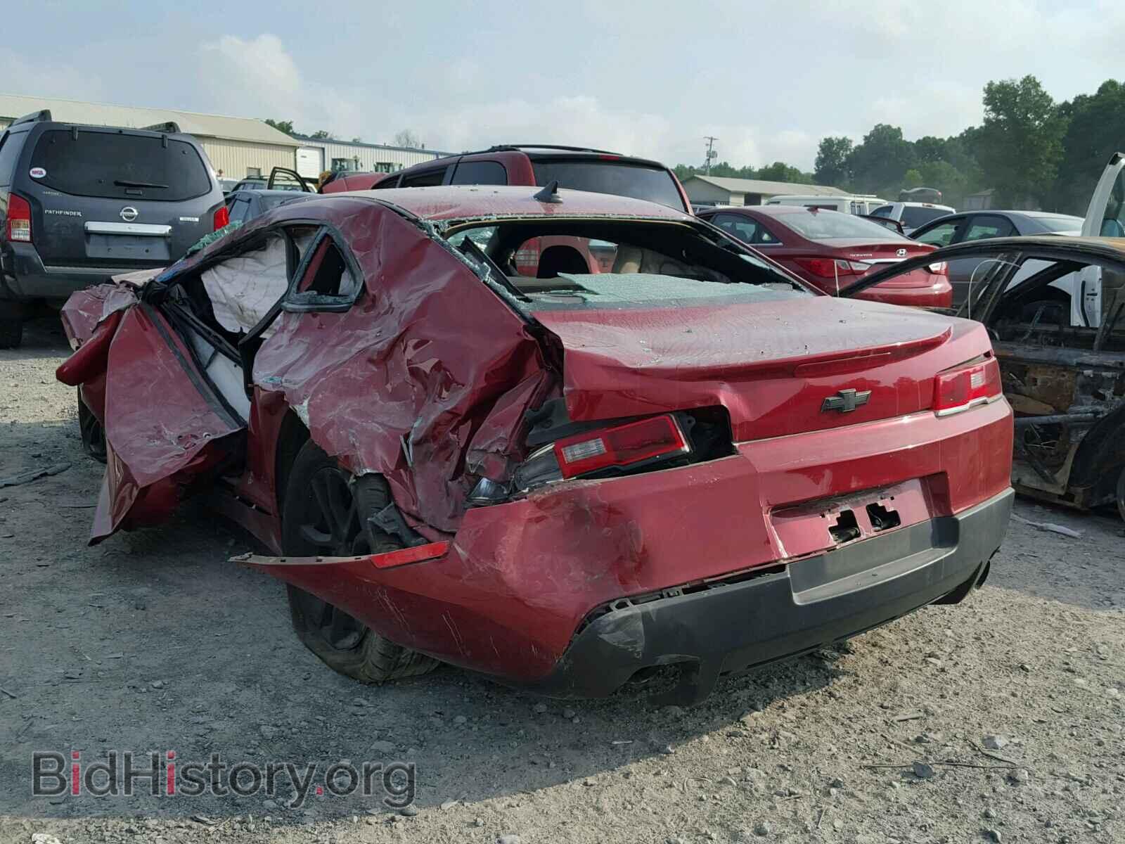2014 CHEVROLET CAMARO - VIN: 2G1FB1E39E9268807 - Фото 3