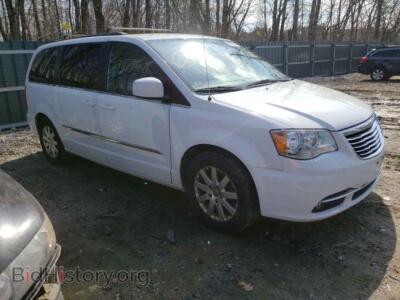 2016 Chrysler MINIVAN Town & COU, white — VIN 2C4RC1BG7GR187137, Copart