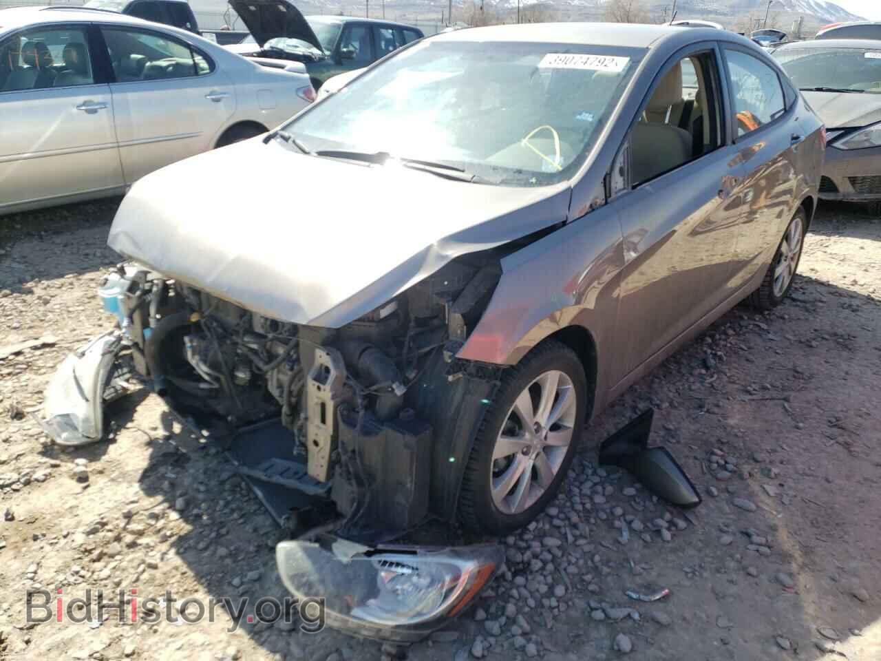 2012 HYUNDAI ACCENT - VIN: KMHCU4AE6CU109414 - Фото 2