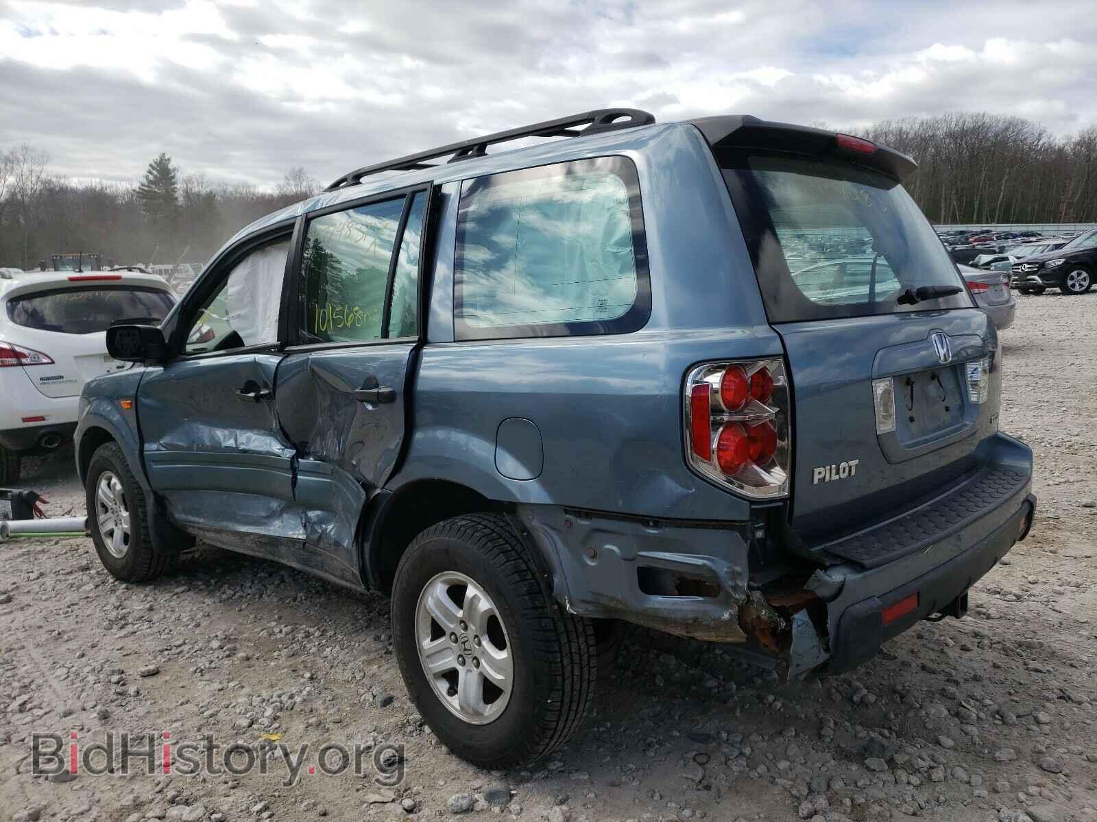 2007 HONDA PILOT - VIN: 2HKYF181X7H525570 - Фото 3