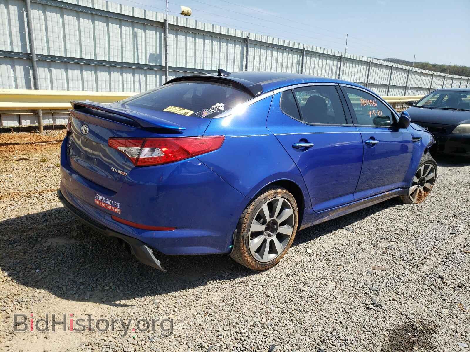 2012 KIA OPTIMA - VIN: 5XXGR4A61CG040721 - Photo 4
