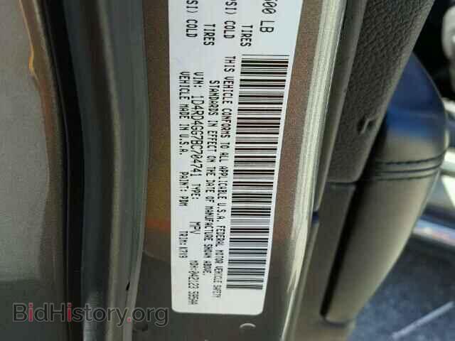 2011 DODGE DURANGO - VIN: 1D4RD4GG7BC704741 - Photo 10