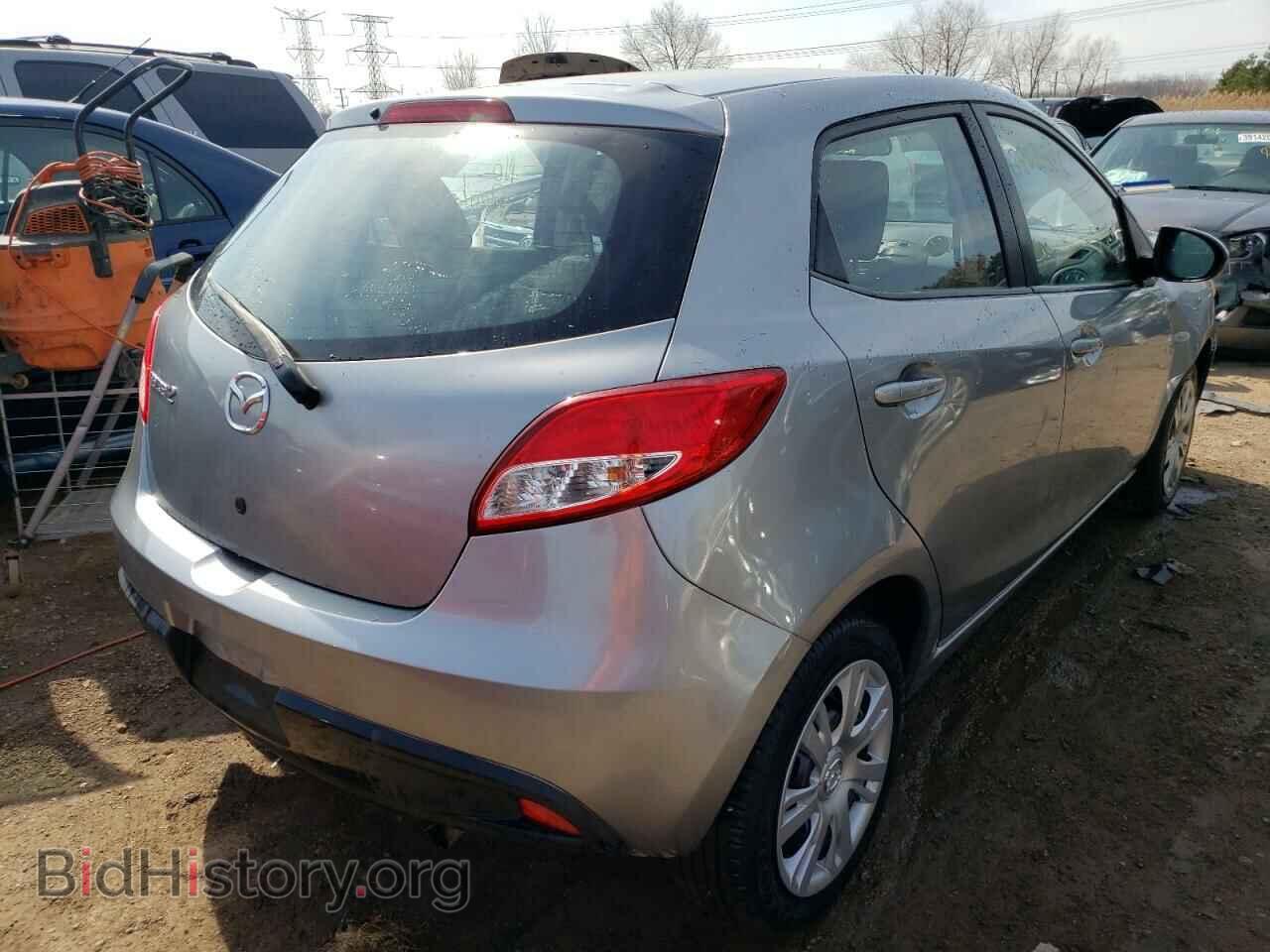 2014 MAZDA 2 - VIN: JM1DE1KY5E0177937 - Фото 4
