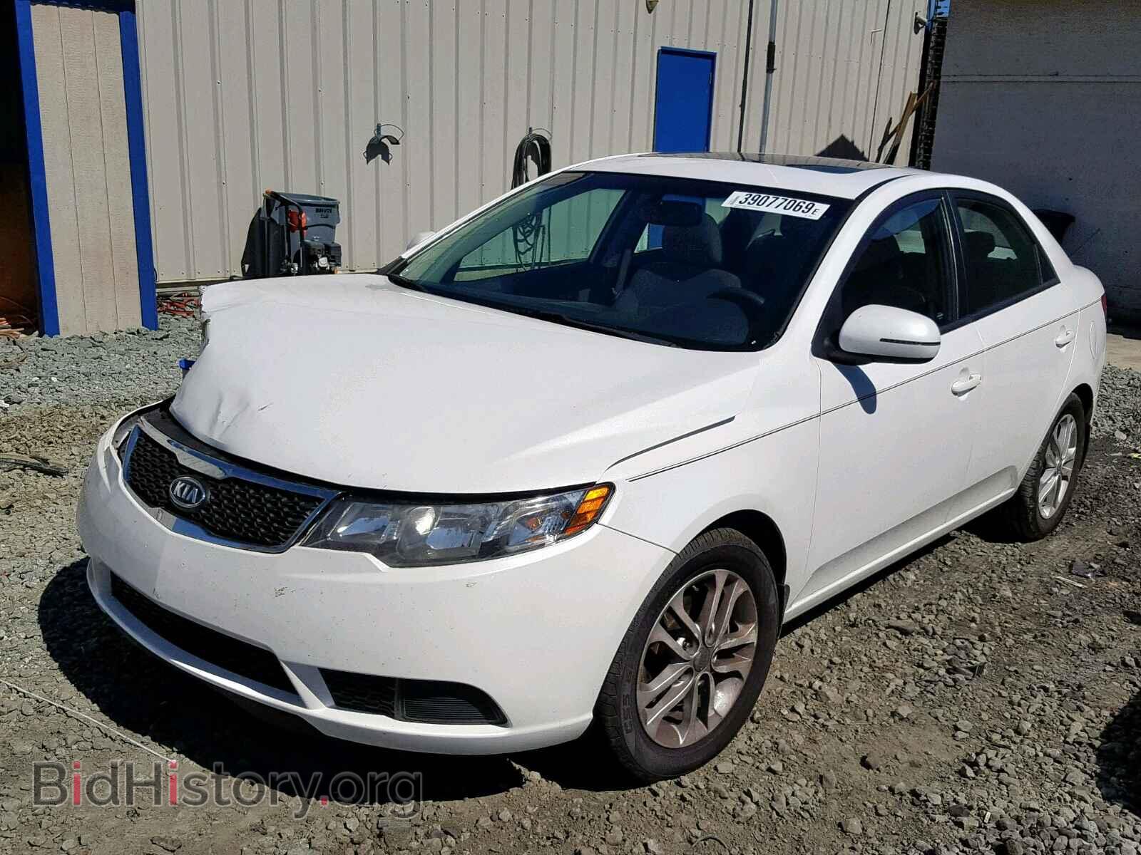 2012 KIA FORTE EX - VIN: KNAFU4A24C5493529 - Фото 2