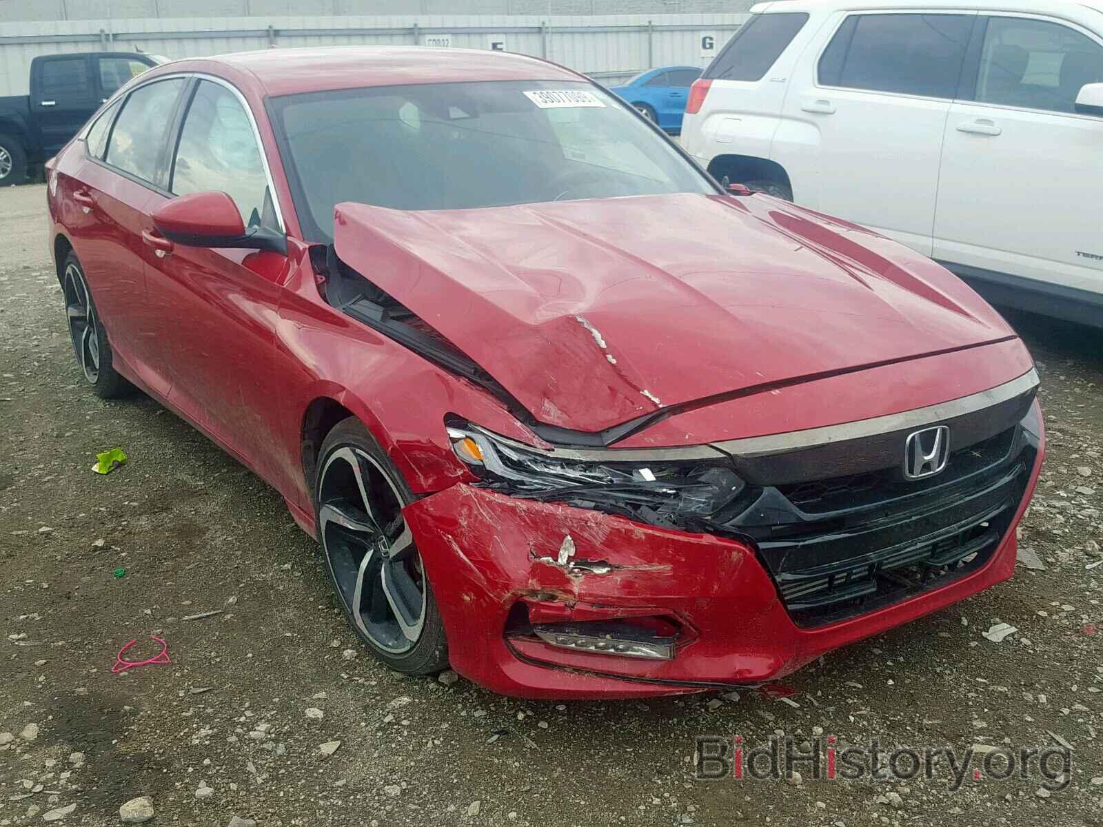 Photo 1HGCV1F39JA054741 - HONDA ACCORD SPO 2018