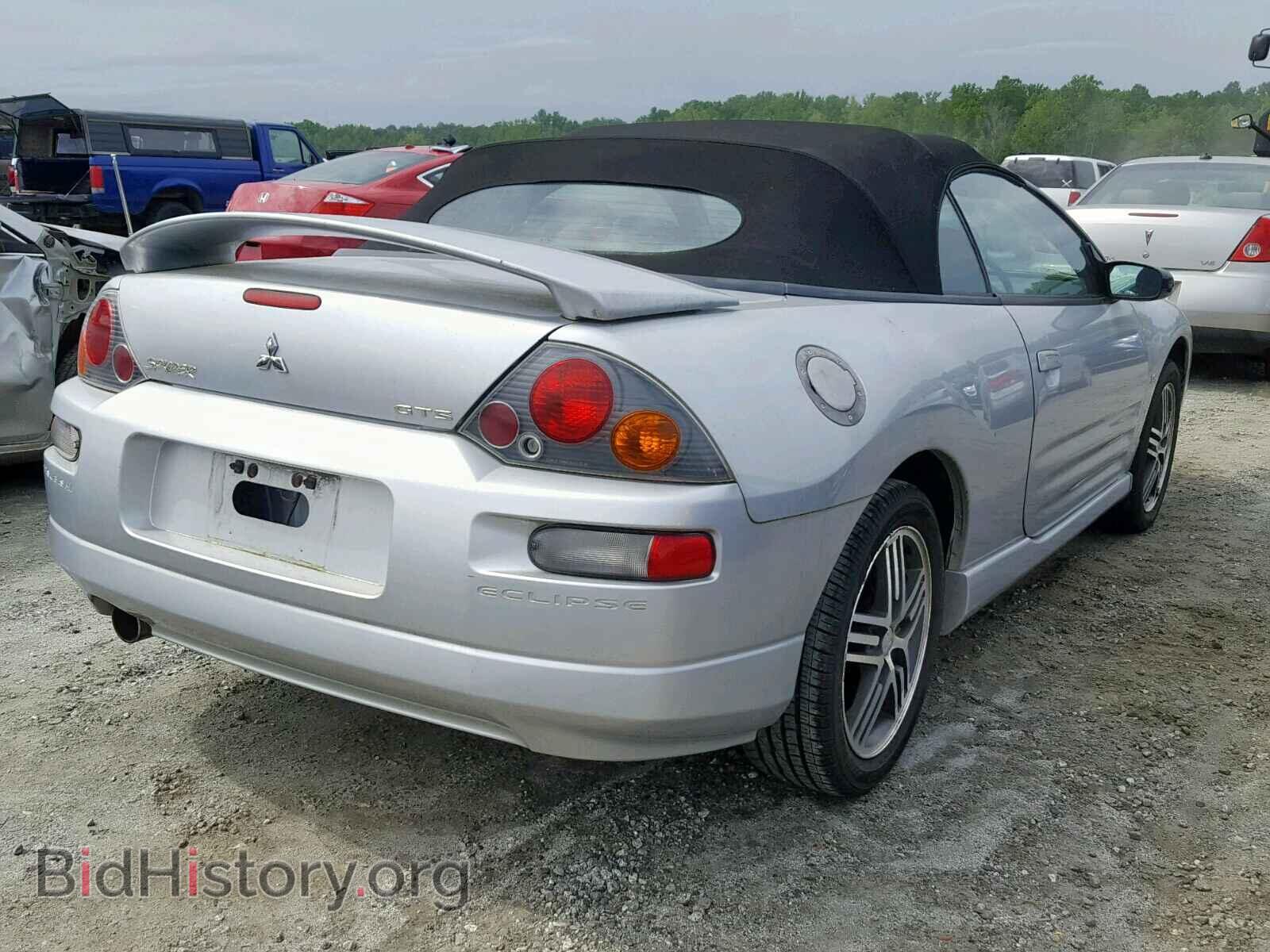 2003 MITSUBISHI ECLIPSE - VIN: 4A3AE75HX3E049062 - Фото 4