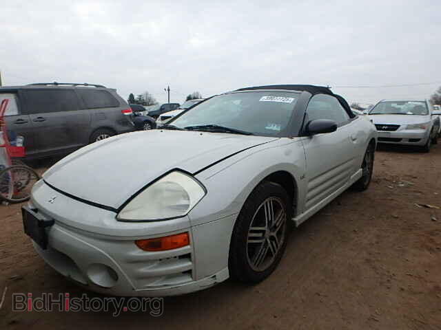 2005 MITSUBISHI ECLIPSE - VIN: 4A3AE75H55E035766 - Фото 2