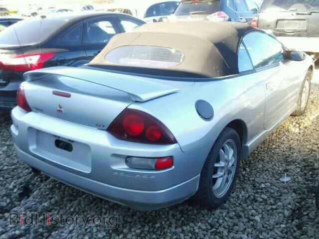 2001 MITSUBISHI ECLIPSE - VIN: 4A3AE85H01E160352 - Фото 4