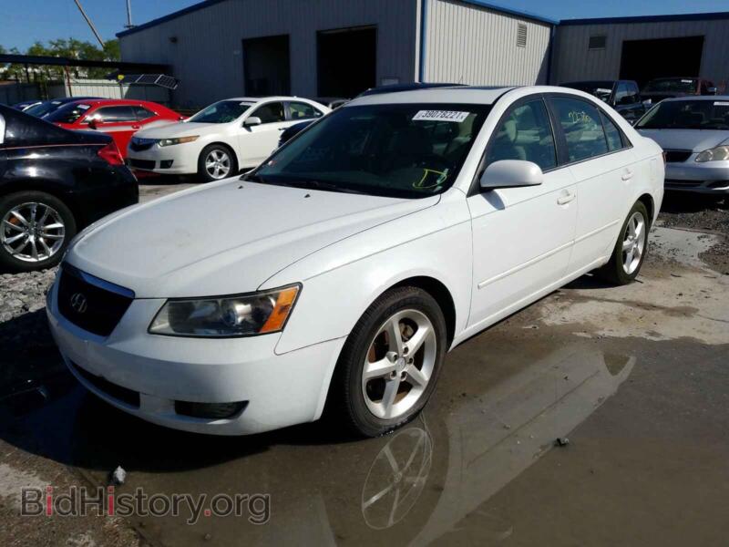 2007 Hyundai SONATA (VIN 5NPEU46F77H208564) — photo 2 of 10