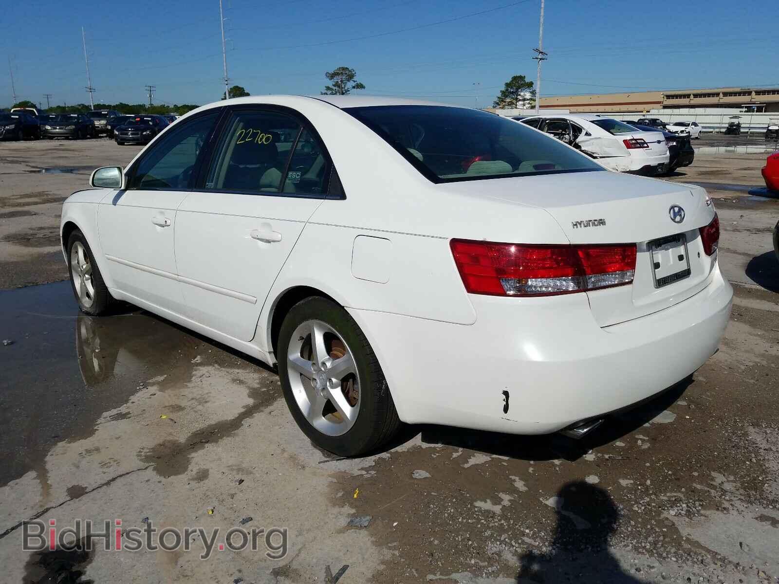 2007 HYUNDAI SONATA - VIN: 5NPEU46F77H208564 - Фото 3