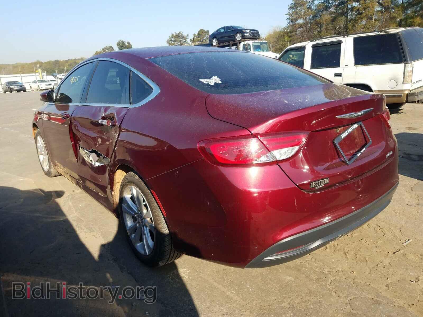 2016 CHRYSLER 200 - VIN: 1C3CCCFB8GN182515 - Фото 3