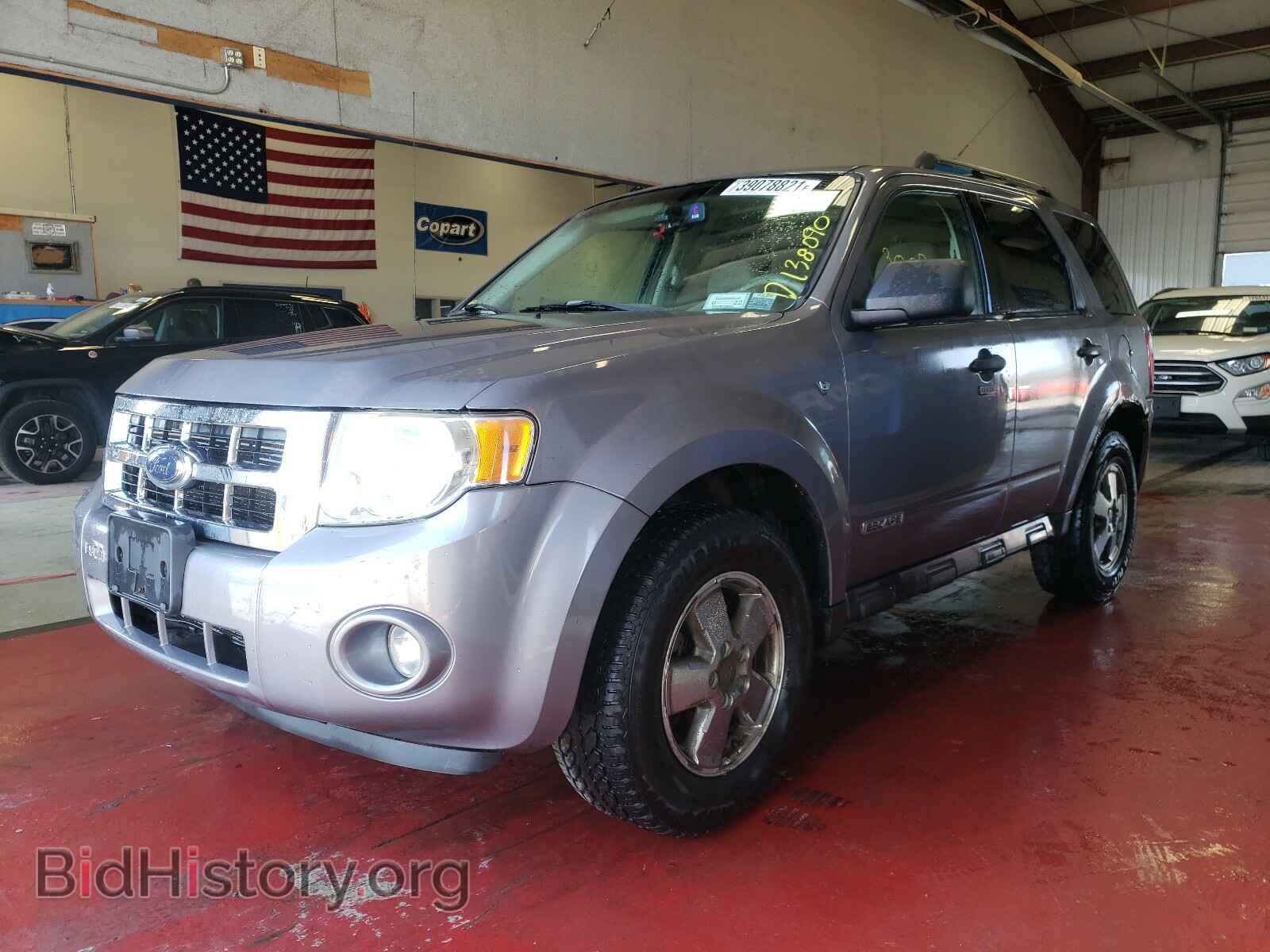 2008 FORD ESCAPE - VIN: 1FMCU93118KC15182 - Фото 2