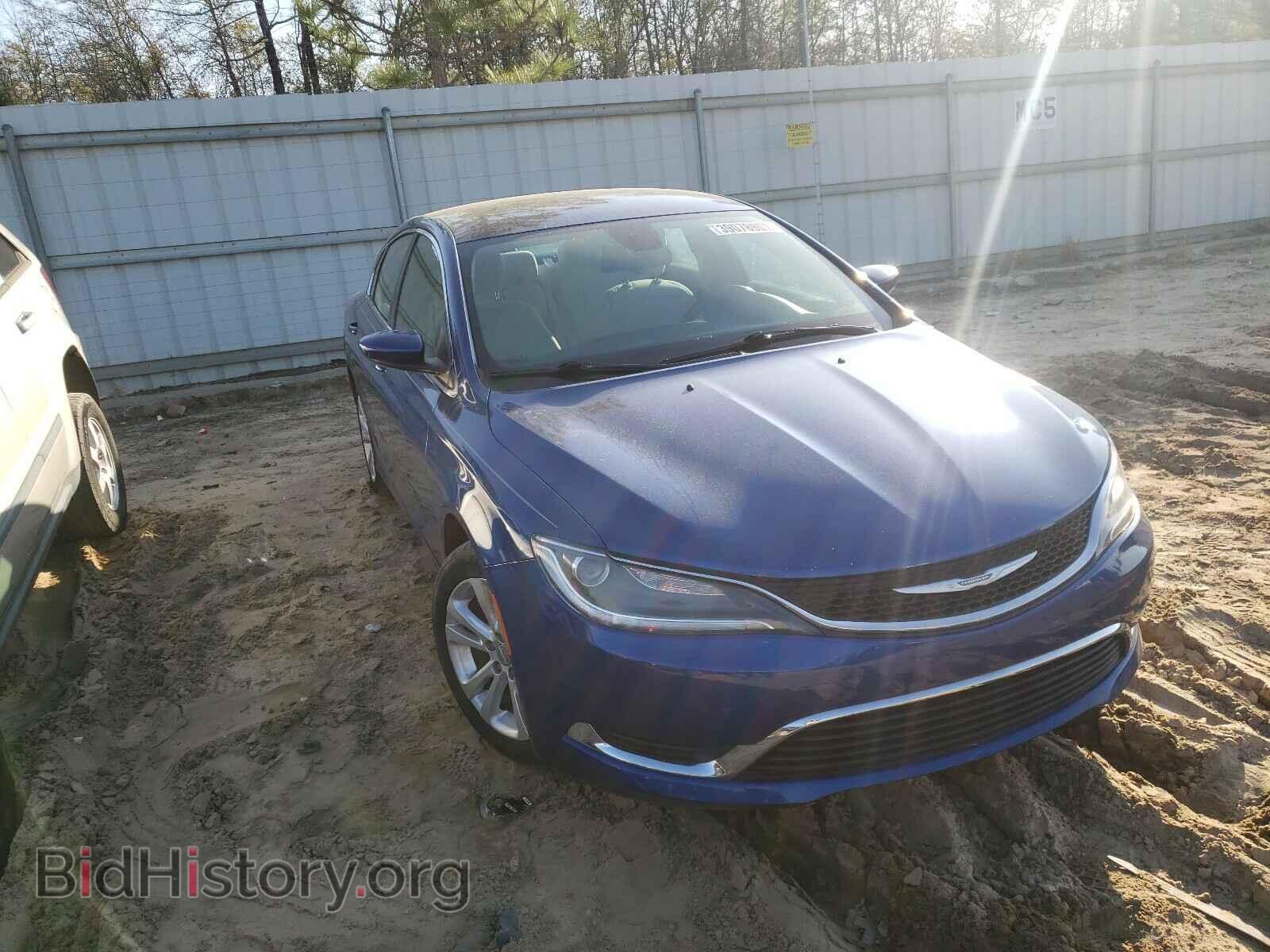 Фотография 1C3CCCAB8FN507914 - CHRYSLER 200 2015