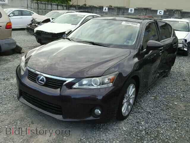 2011 LEXUS CT 200 - VIN: JTHKD5BH2B2001704 - Фото 2