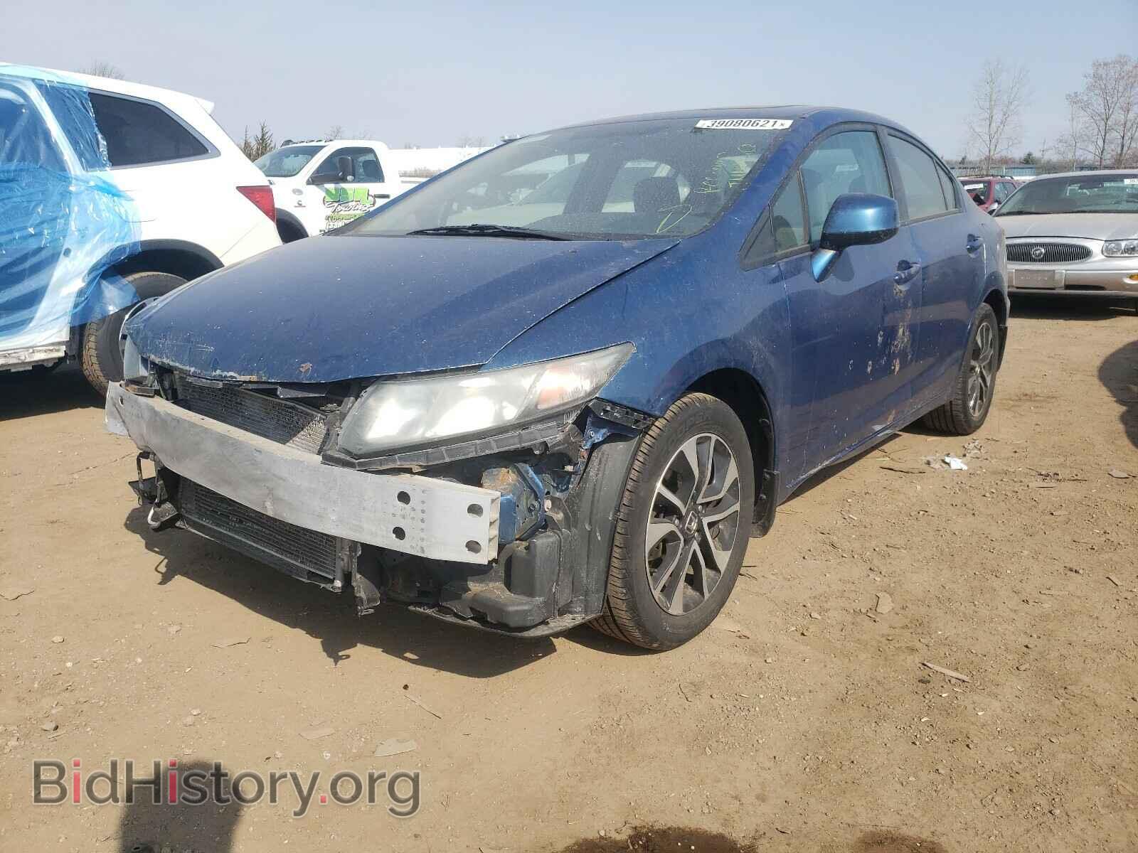2013 HONDA CIVIC - VIN: 19XFB2F81DE085733 - Фото 2