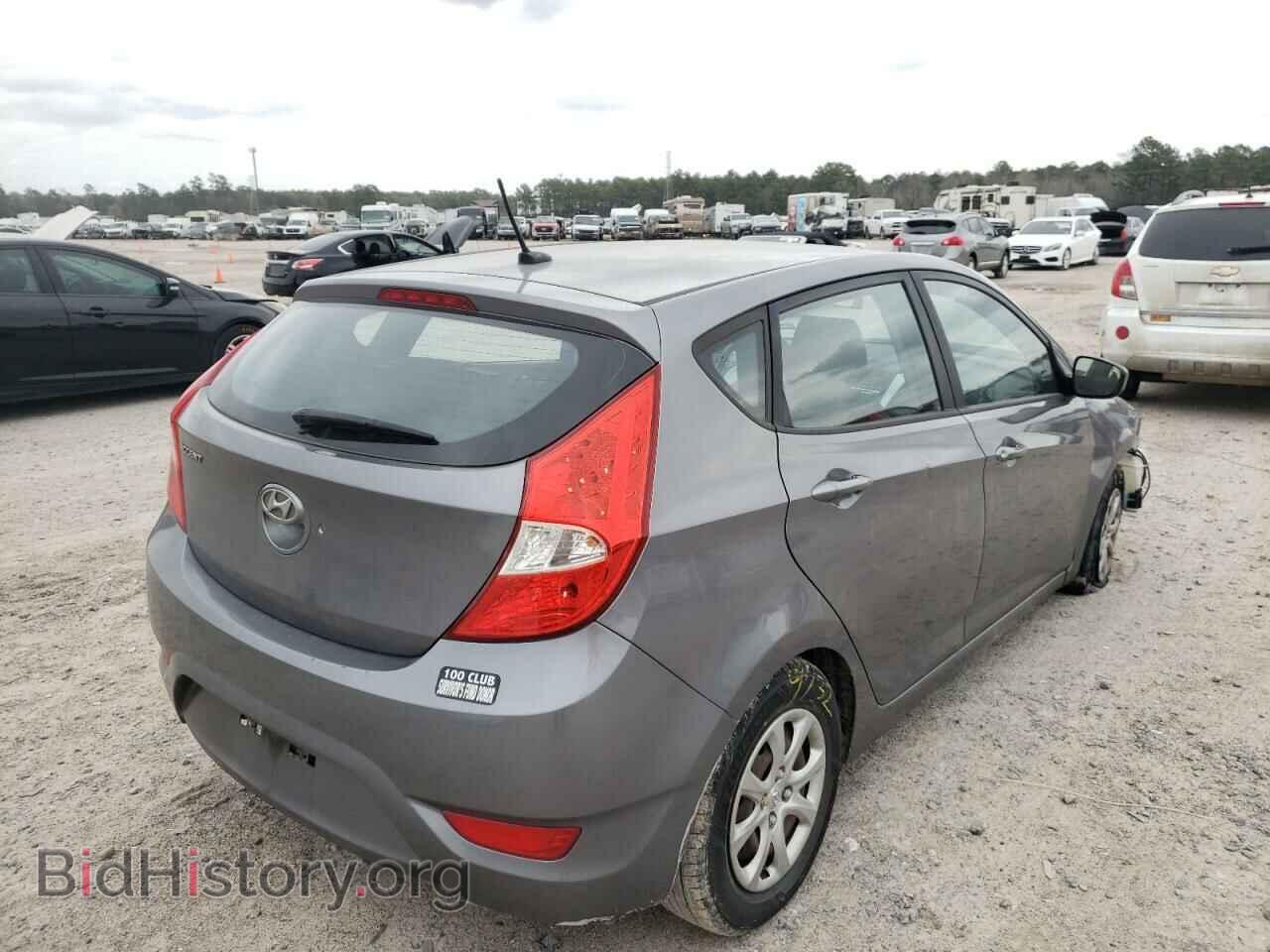 2014 HYUNDAI ACCENT - VIN: KMHCT5AE2EU157911 - Фото 4