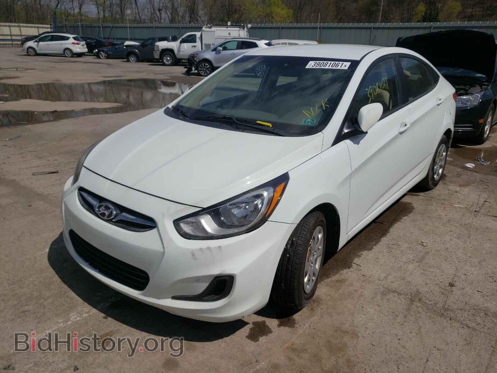 2013 HYUNDAI ACCENT - VIN: KMHCT4AE9DU349576 - Фото 2