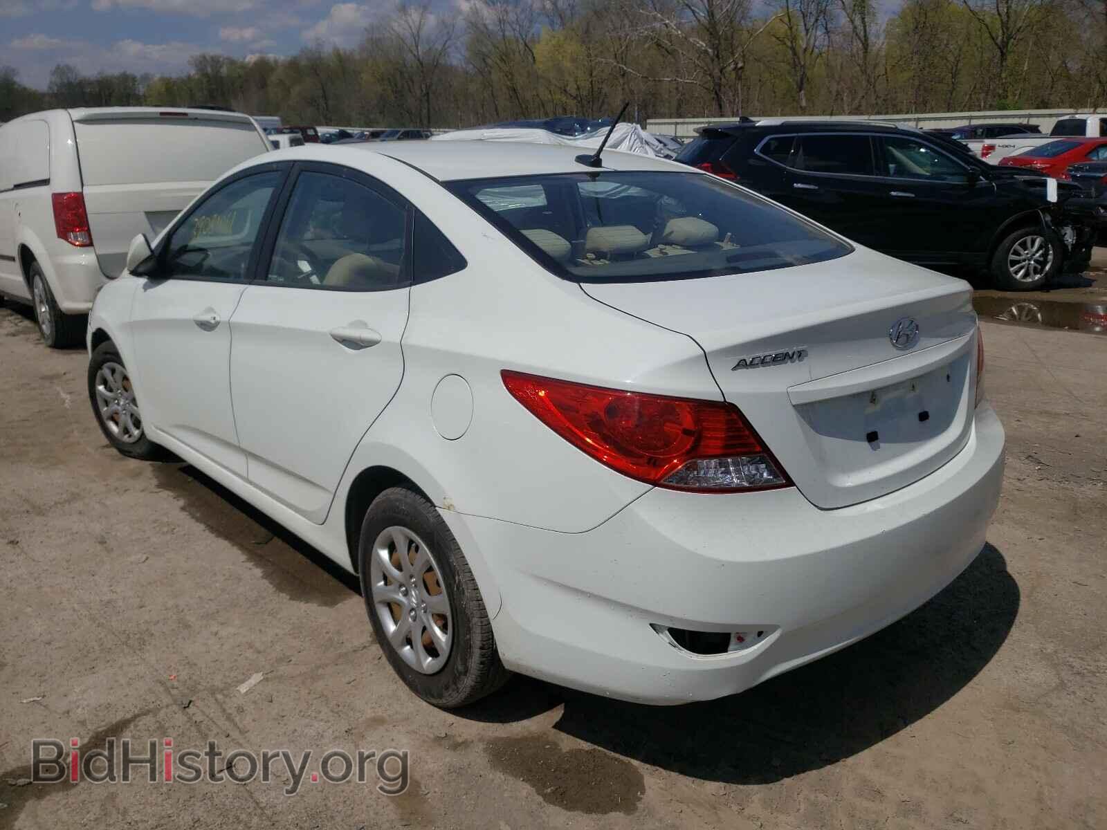 2013 HYUNDAI ACCENT - VIN: KMHCT4AE9DU349576 - Фото 3