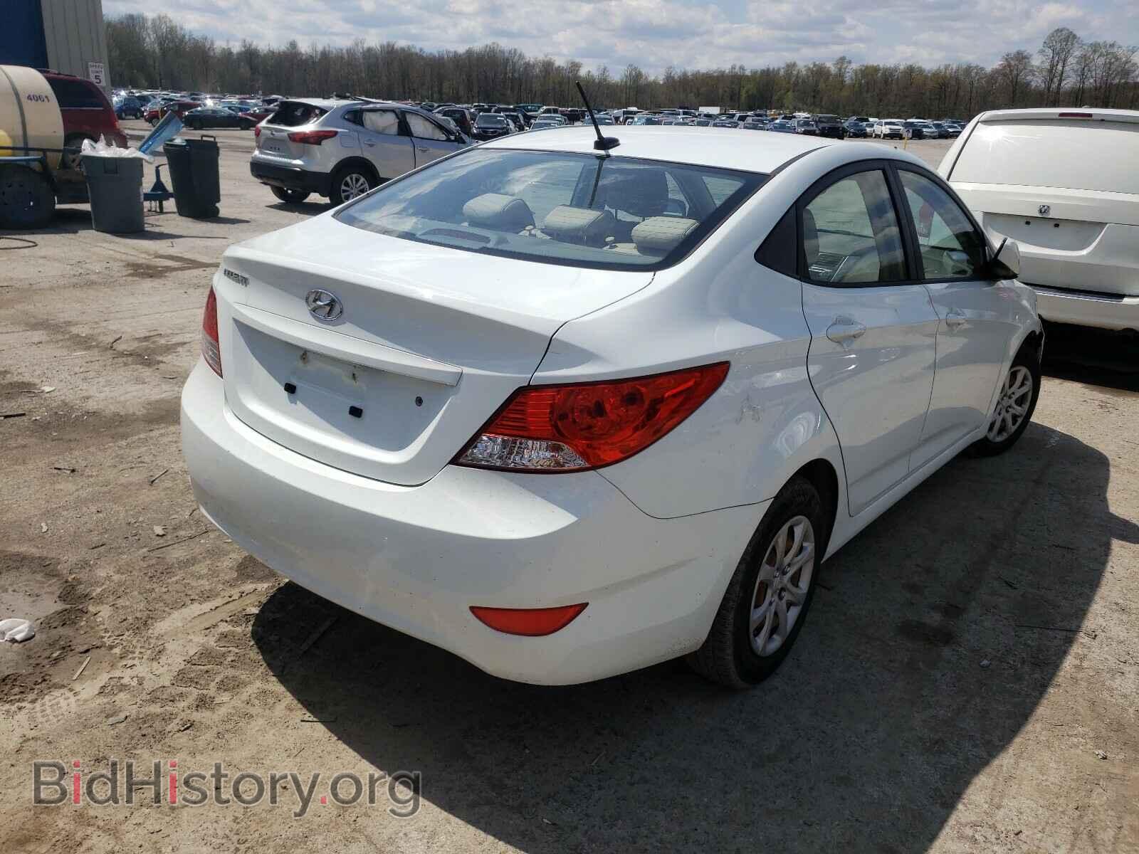 2013 HYUNDAI ACCENT - VIN: KMHCT4AE9DU349576 - Фото 4