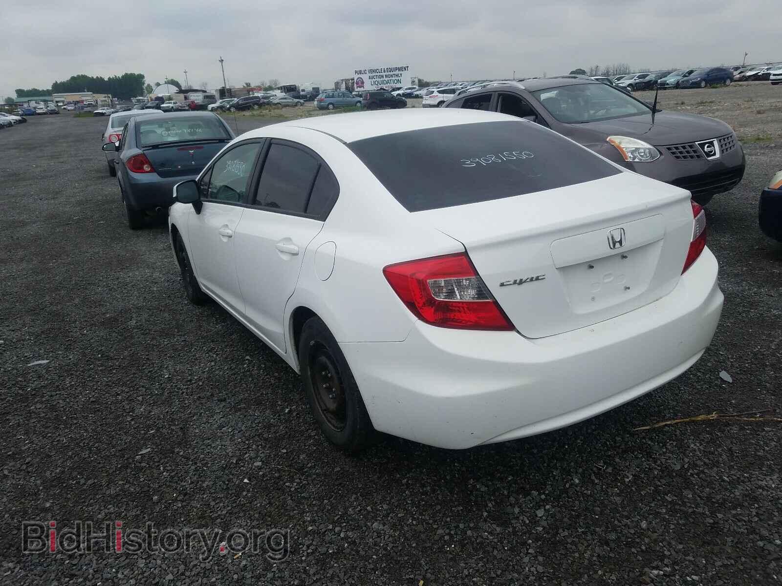 2012 HONDA CIVIC - VIN: 2HGFB2E49CH055687 - Фото 3