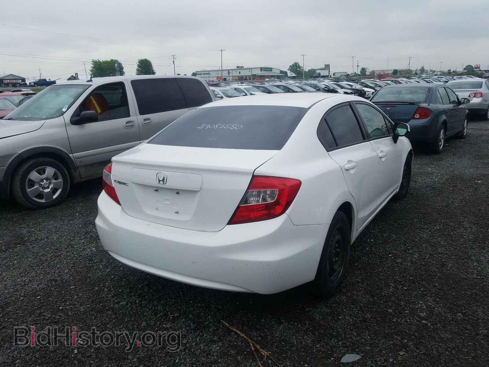 2012 HONDA CIVIC - VIN: 2HGFB2E49CH055687 - Фото 4