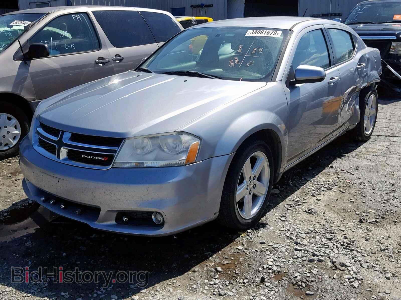 2013 DODGE AVENGER - VIN: 1C3CDZCB3DN662686 - Фото 2