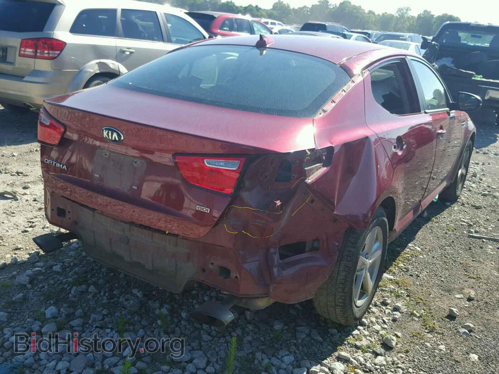 2014 KIA OPTIMA - VIN: 5XXGM4A76EG345593 - Фото 4