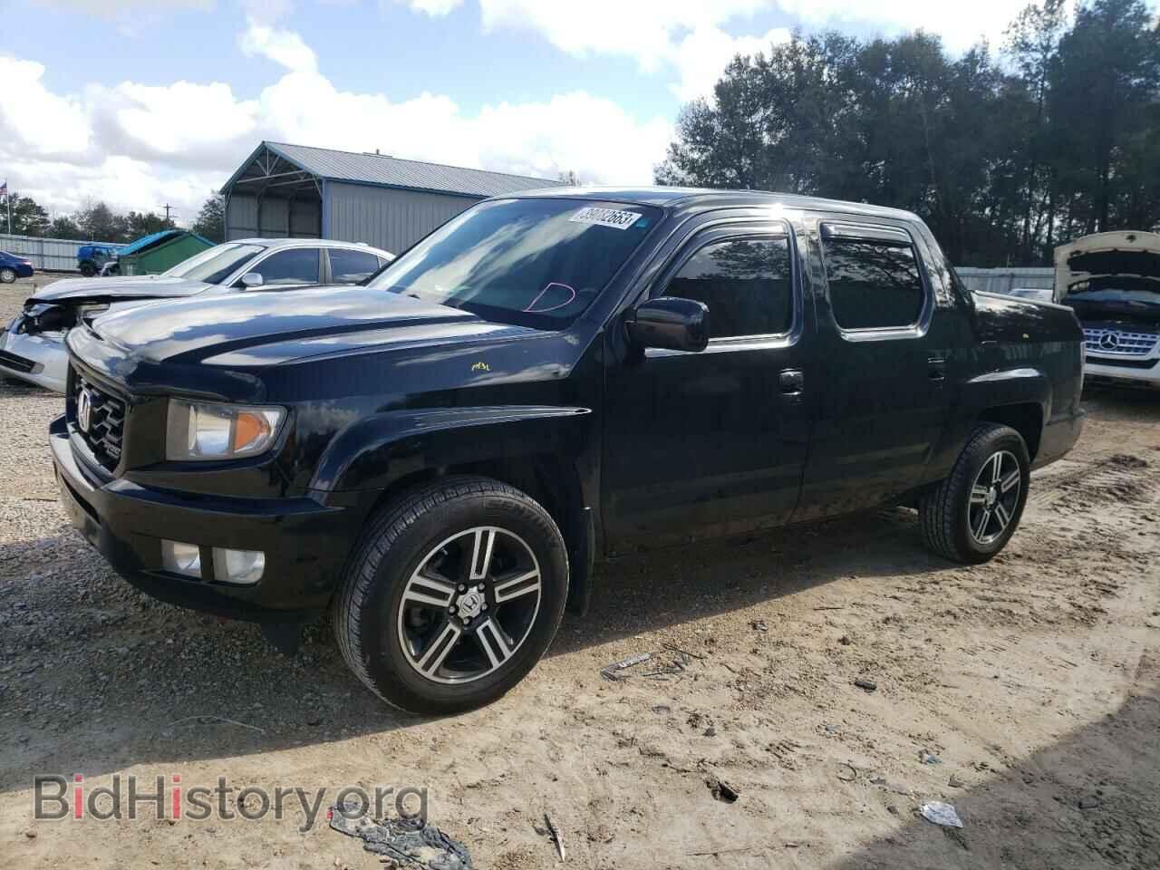 Photo 5FPYK1F78CB456025 - HONDA RIDGELINE 2012