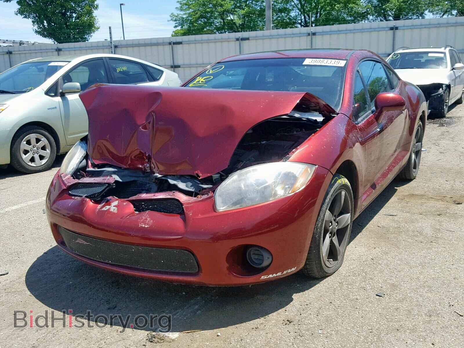 2006 MITSUBISHI ECLIPSE - VIN: 4A3AK24F66E016642 - Фото 2
