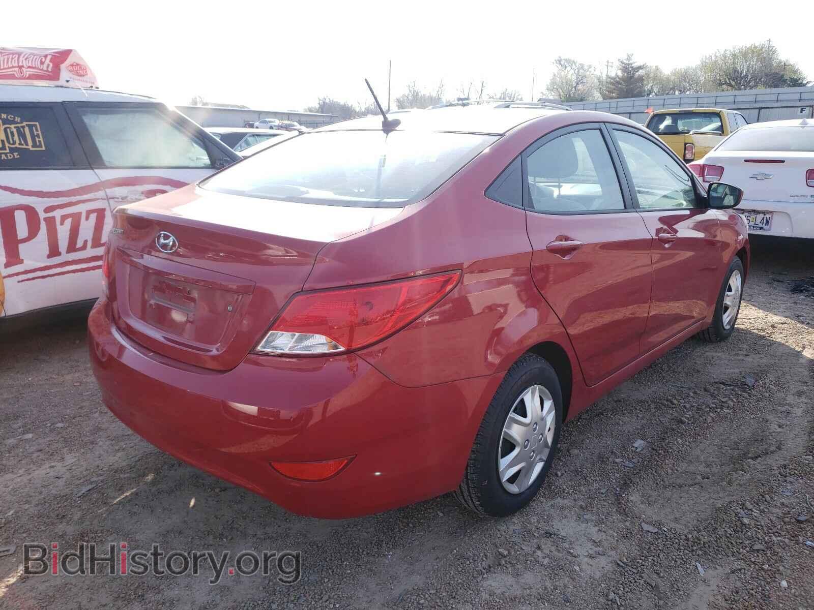 2017 HYUNDAI ACCENT - VIN: KMHCT4AE7HU188067 - Фото 4