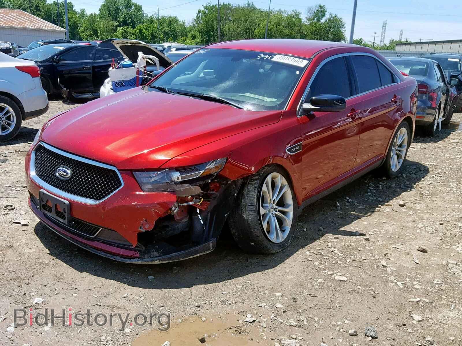 2013 FORD TAURUS - VIN: 1FAHP2KT2DG174592 - Фото 2
