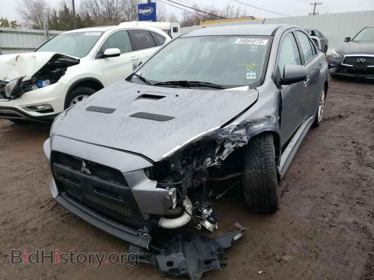 2014 MITSUBISHI EVO - VIN: JA32W8FV5EU009526 - Фото 2
